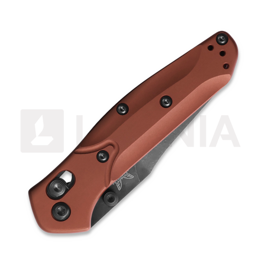 Benchmade Mini Osborne Magnacut DLC סכין מתקפלת, burnt copper aluminum 945BK-03