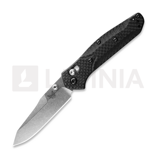 Benchmade Mini Osborne S90V Carbon Fiber sulankstomas peilis 945-2
