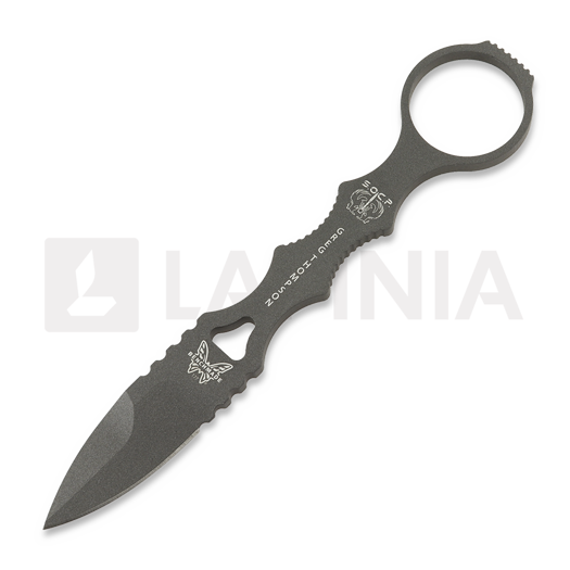 Ніж Benchmade Mini SOCP Spear Point, сірий 177GY