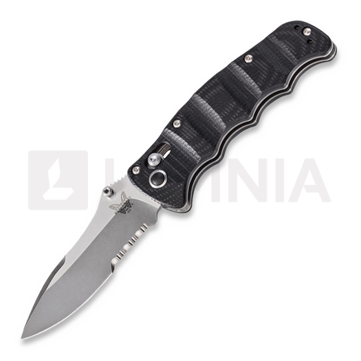 Nóż składany Benchmade Nakamura Axis, ząbkowane ostrze 484S