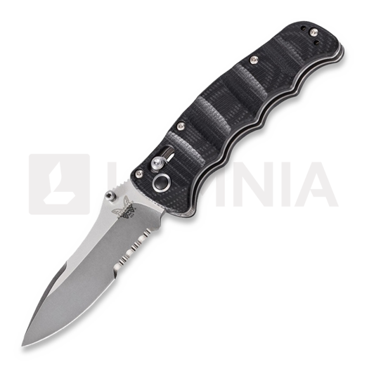 Benchmade Nakamura Axis 折叠刀, 锯齿刀片 484S