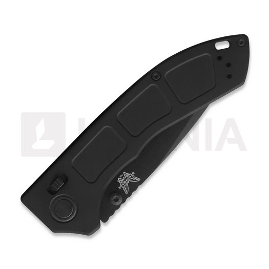 Benchmade Narrows M390 DLC sulankstomas peilis, Black Titanium 748BK-01