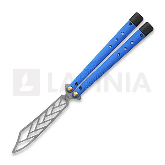Balisong trainer Benchmade Necron Trainer Blue G10 99T