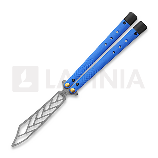 Balisong trainer Benchmade Necron Trainer Blue G10 99T