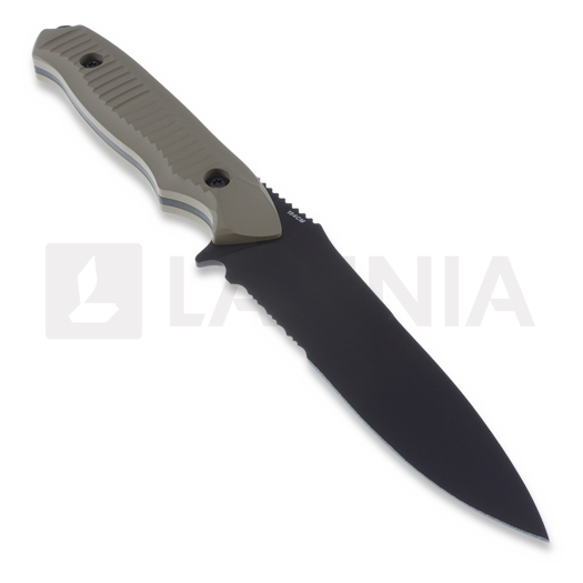 Coltello Benchmade Nimravus, tan, dentatura lama 140SBKSN
