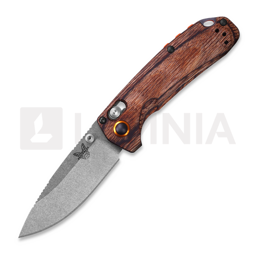 Benchmade North Fork Stabilized Wood vouwmes 15032