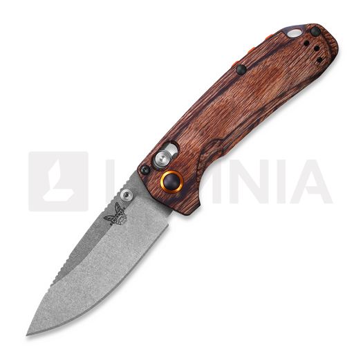 Nóż składany Benchmade North Fork Stabilized Wood 15032