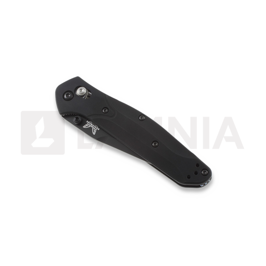 Benchmade Osborne kääntöveitsi, musta, combo terä 943SBK
