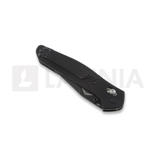 Benchmade Osborne kääntöveitsi, musta, combo terä 943SBK