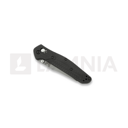 Coltello pieghevole Benchmade Osborne Carbon Fibre, dentatura lama 940S-1