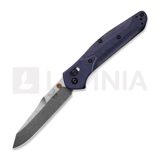 Couteau pliant Benchmade Osborne M390 Denim Micarta 940-04