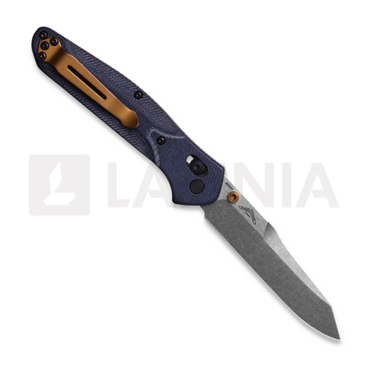 Benchmade Osborne M390 Denim Micarta fällkniv 940-04