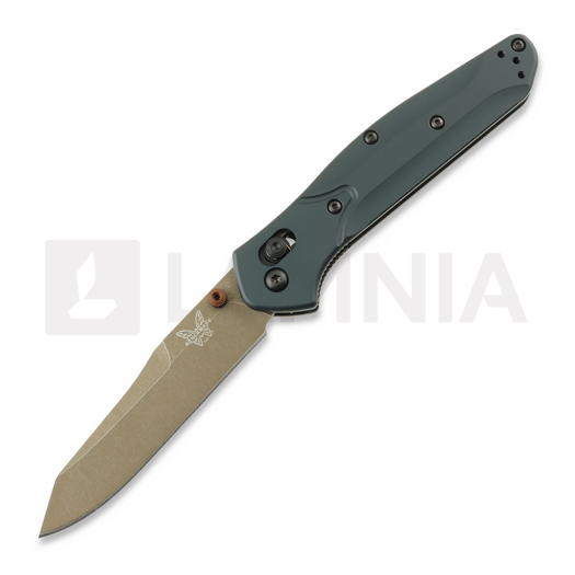 Benchmade Osborne S90V Taiga Green összecsukható kés 940FE-2601