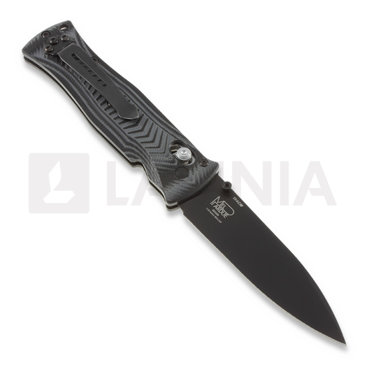 Coltello pieghevole Benchmade Pardue Drop Point, nero 531BK