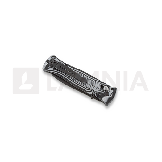 Benchmade Pardue Drop Point foldekniv, sort, savtakket 531SBK