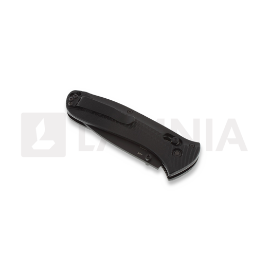 Benchmade Presidio Ultra sulankstomas peilis, juoda, dantytas 522SBK