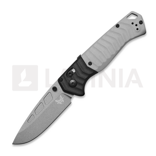 Nóż składany Benchmade PSK Elmax Gray Cerakote, storm grey grivory 593GY-02