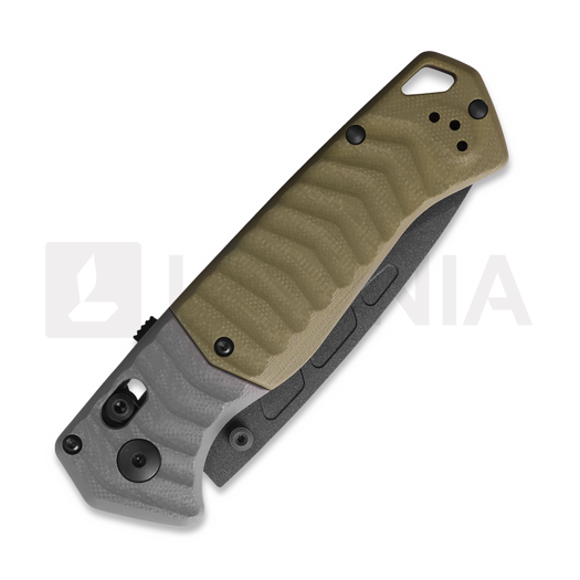 Benchmade PSK Magnacut Cobal Cerakote sulankstomas peilis, od green G10 593BK