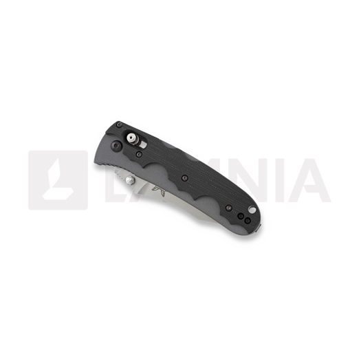 Benchmade Resistor 420S sulankstomas peilis, dantytas C377000421