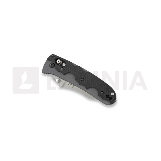 Coltello pieghevole Benchmade Resistor 420S, dentatura lama C377000421