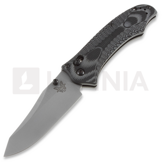 Benchmade Rift 접이식 나이프, Charcoal G-10
