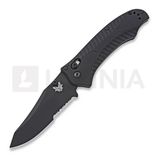Benchmade Rift G-10 접이식 나이프, combo, 검정 950SBK-1