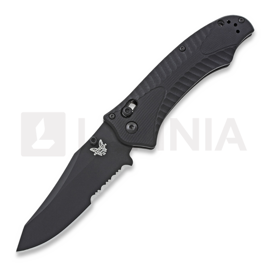 Benchmade Rift G-10 foldekniv, combo, svart 950SBK-1