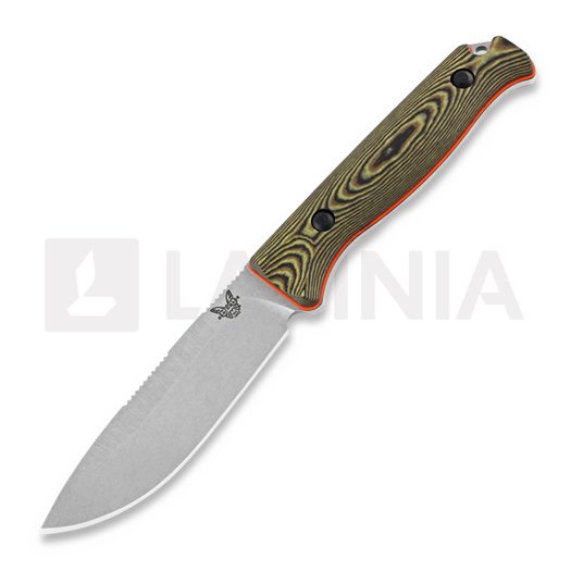 Benchmade Saddle Mountain Skinner S90V medžioklės peilis, richlite 15002-1