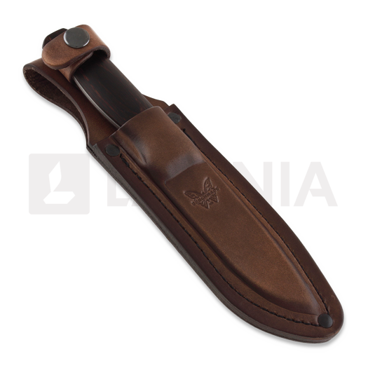 Benchmade Saddle Mountain Skinner 猎刀, stabilized wood 15002