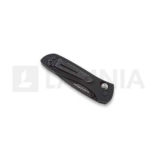 Zavírací nůž Benchmade Sequel, černá, vroubkování na čepeli 707SBK