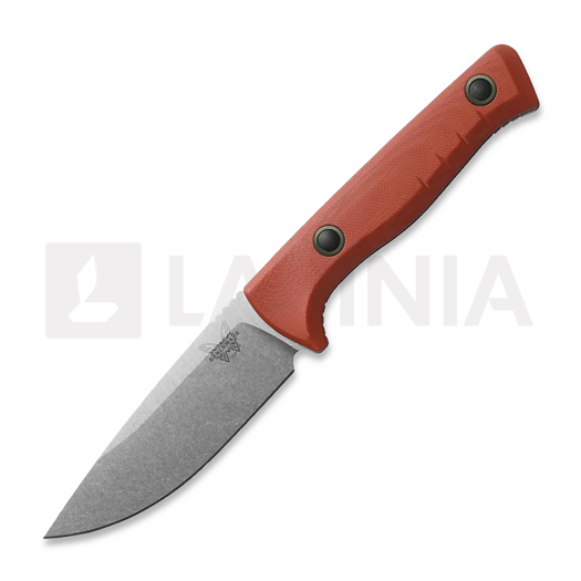 Benchmade SlipRidge Fixed Blade סכין, Rust Orange G10 15650-01