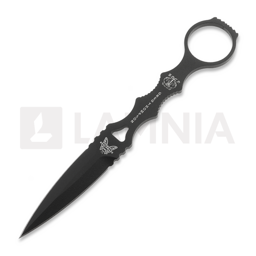 Cuțit Benchmade SOCP Dagger, black sheath 176BK