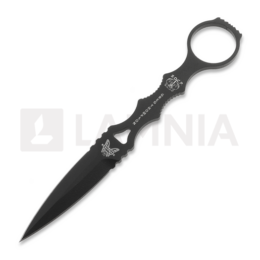 Couteau Benchmade SOCP Dagger, black sheath 176BK
