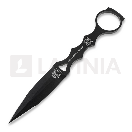 Benchmade SOCP Dagger ナイフ, black sheath + Trainer 176BK-COMBO