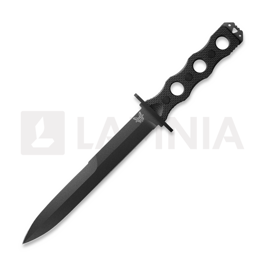 Benchmade SOCP Fixed Blade veitsi, musta 185BK