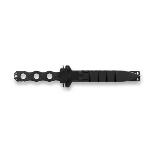 Benchmade SOCP Fixed Blade veitsi, musta, combo terä 185SBK