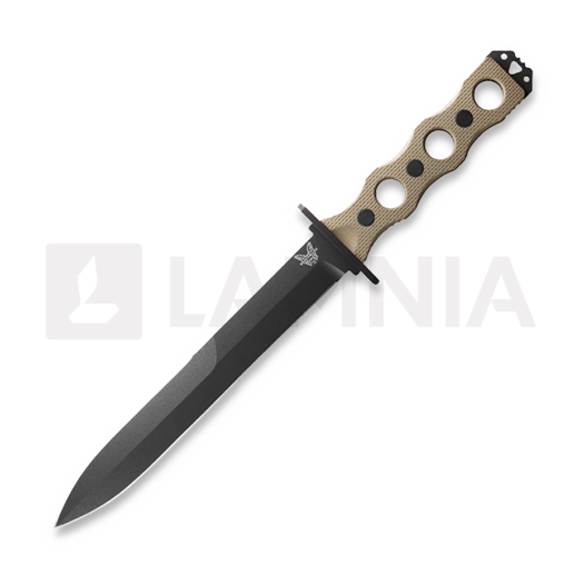Benchmade SOCP Fixed Blade veitsi, tan 185BK-1