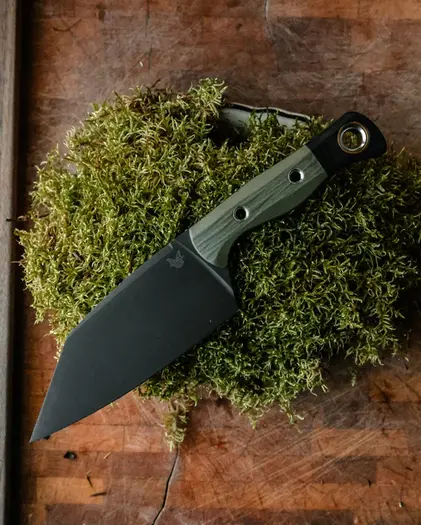 Benchmade Station Knife DLC veitsi, od green G10 4010BK-01