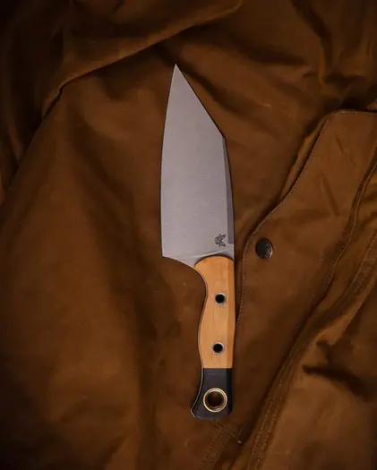 Benchmade Station Knife veitsi, stonewashed 4010-02