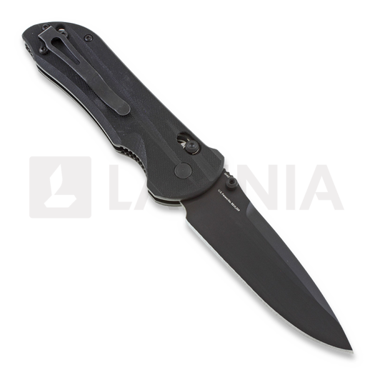 Benchmade Stryker Drop Point sulankstomas peilis, juoda 908BK