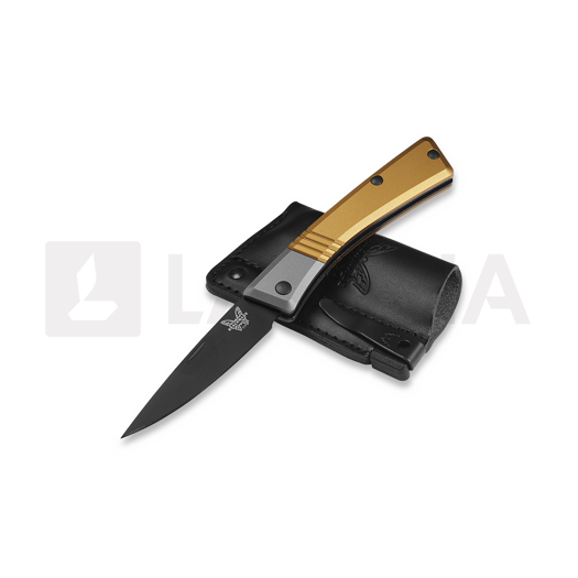Benchmade Successor Black Cerakote folding knife, Burnt Brass 315BK-01
