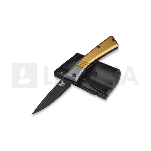 Benchmade Successor Black Cerakote fällkniv, Burnt Brass 315BK-01