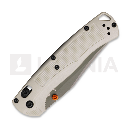 Benchmade Taggedout Elmax Forest Green Cerakote 折叠刀, tan grivory 15536GN-01