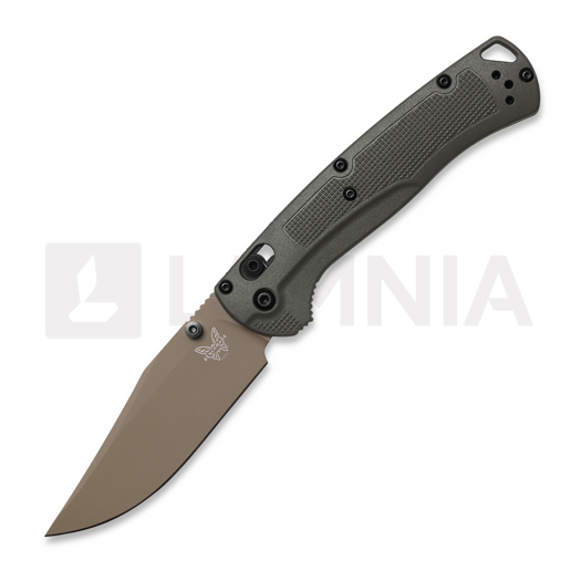 มีดพับ Benchmade Taggedout Elmax Tan Cerakote, deep olive grivory 15536TN-02