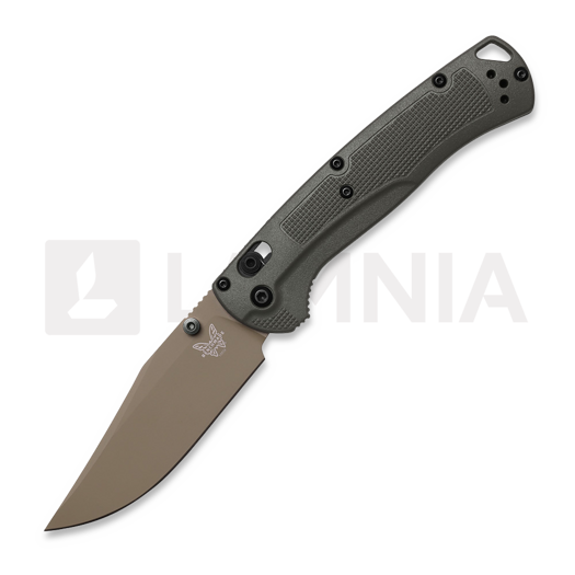 Benchmade Taggedout Elmax Tan Cerakote סכין מתקפלת, deep olive grivory 15536TN-02