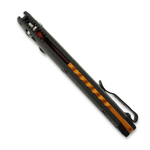 Zav&iacute;rac&iacute; nůž Benchmade Taggedout Magnacut Orange Cerakote, Carbon Fiber 15535OR-01