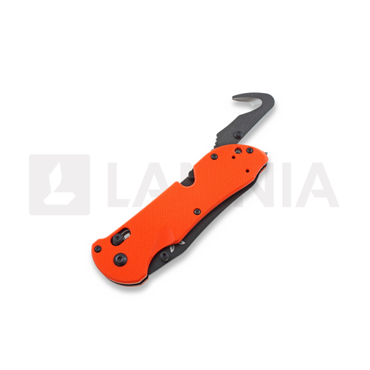 Benchmade Triage k&auml;&auml;nt&ouml;veitsi, musta, oranssi 915BK-ORG