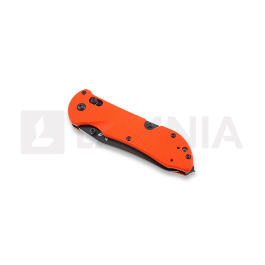 Benchmade Triage sulankstomas peilis, juoda, oranžinėnge 915BK-ORG