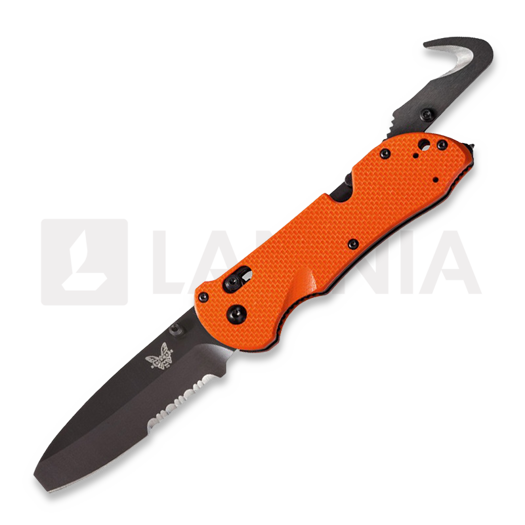 Navalha Benchmade Triage Blunt Tip, laranja 916SBK-ORG