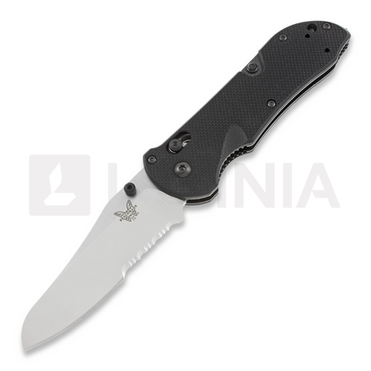 Nóż składany Benchmade Triage, ząbkowane ostrze 915S